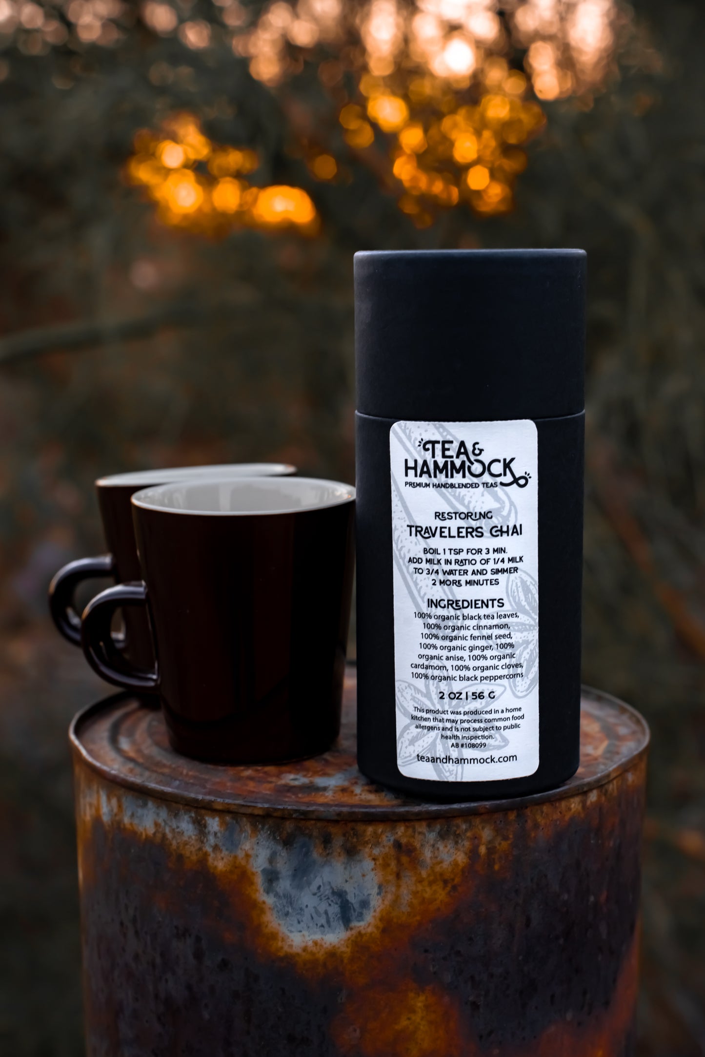 Travelers Chai Loose Leaf Black Tea - 2oz