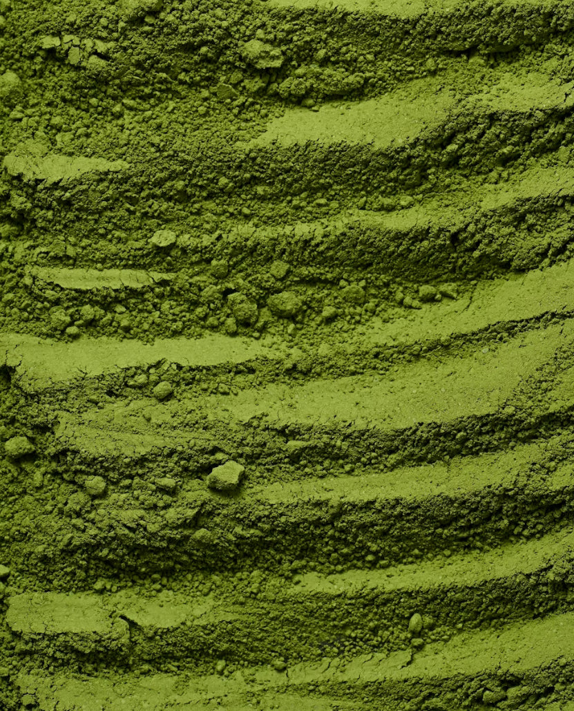 Organic ceremonial grade matcha by Tea & Hammock, vibrant green finely milled tea powder