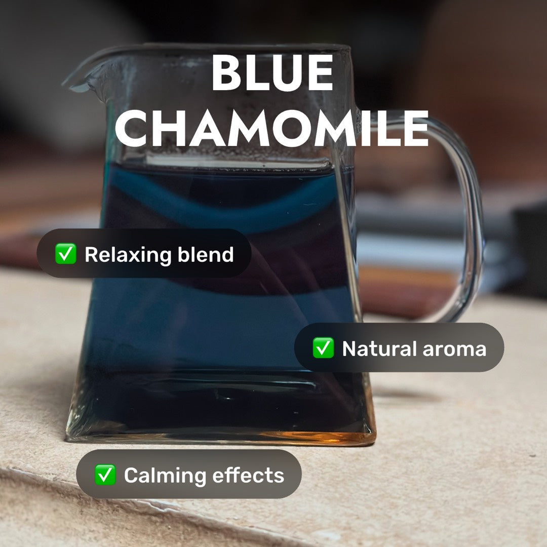 Blue Chamomile Loose Leaf Herbal Tea - 1.0oz