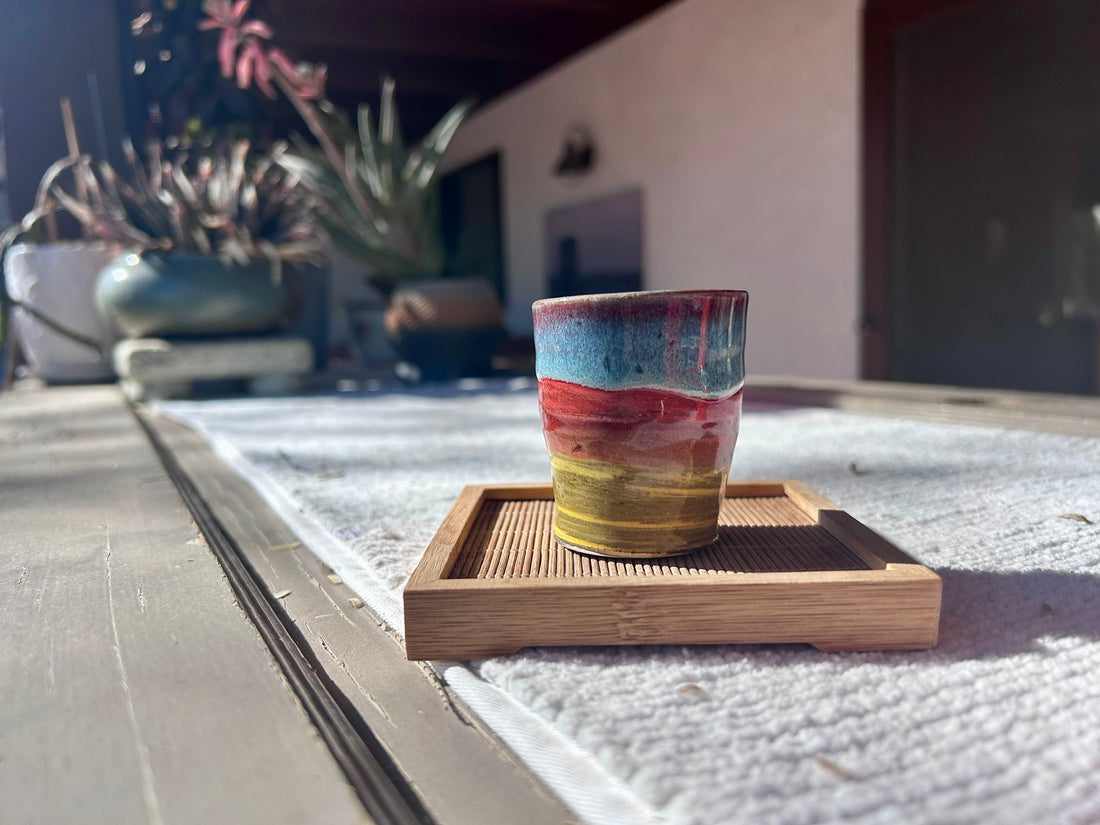 Sip in Style: Discover Scott Carlson's Handcrafted Desert-Inspired Tea Cup Collection