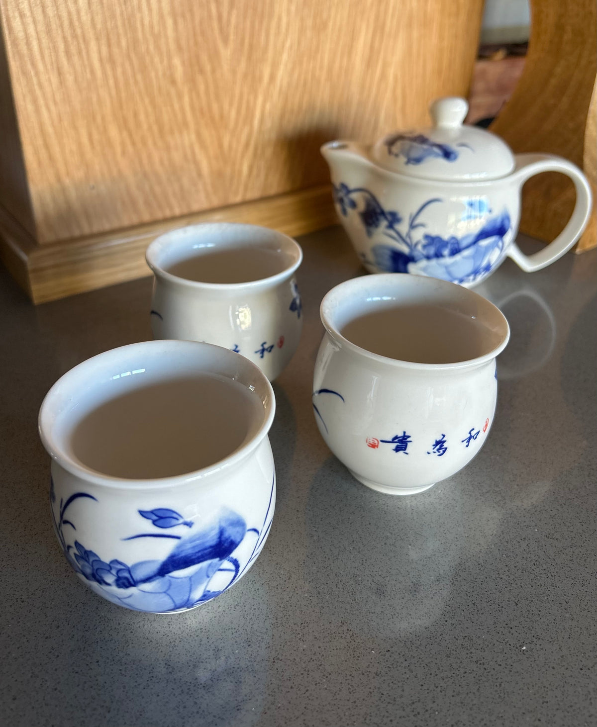 Blue Lotus Tea Set